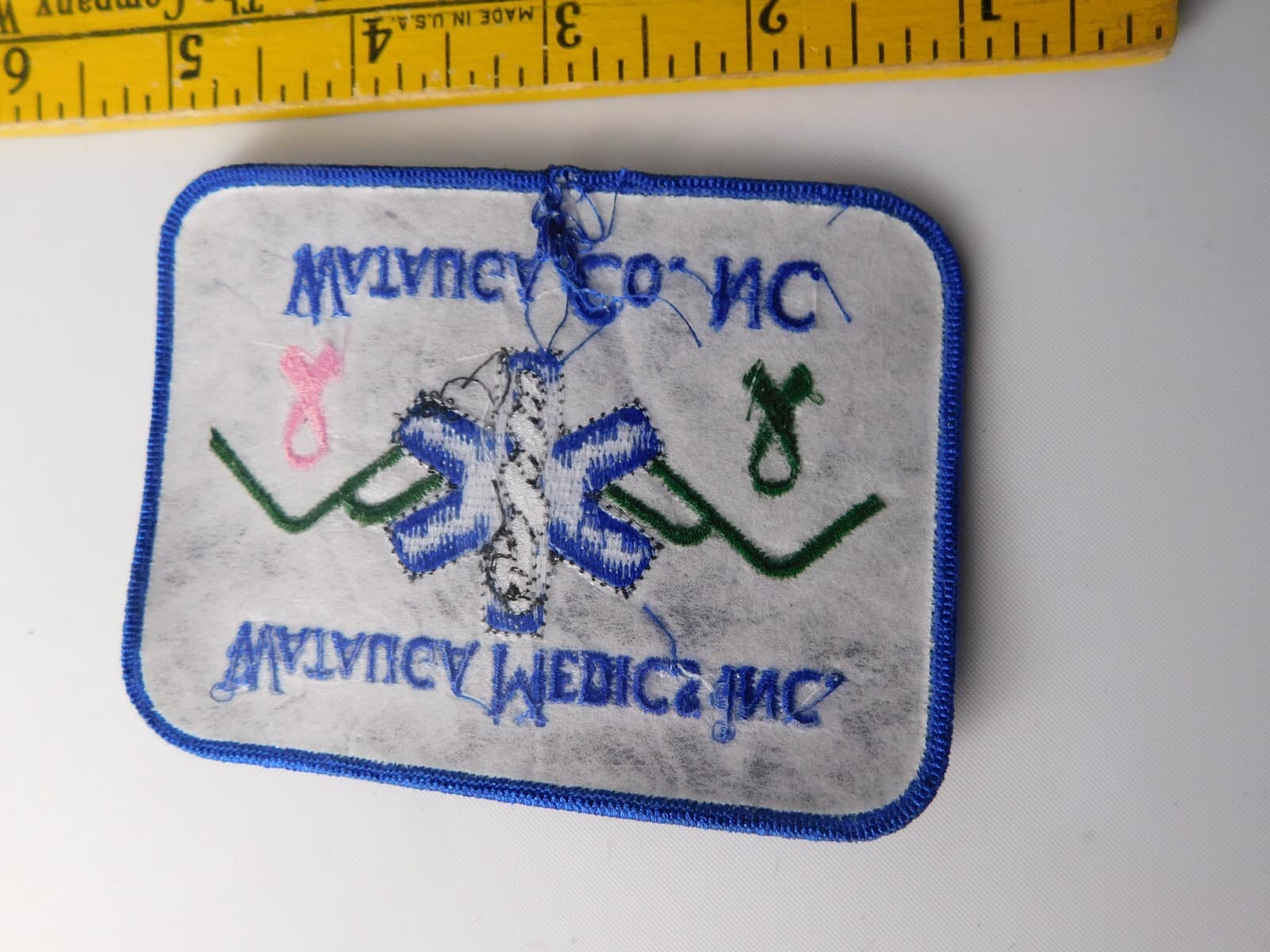 WATAUGA COUNTY MEDICS INC   PATCH HAT VEST BADGE  SOUVENIR NC HOSPITAL AMBULANCE 2
