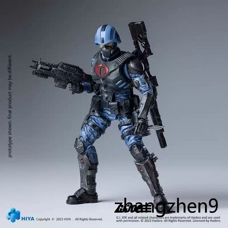 Hiya Toys g.i.joe Cobra Trooper 1/18 Exquisite Mini GI Joe Cardback retro Figure 6