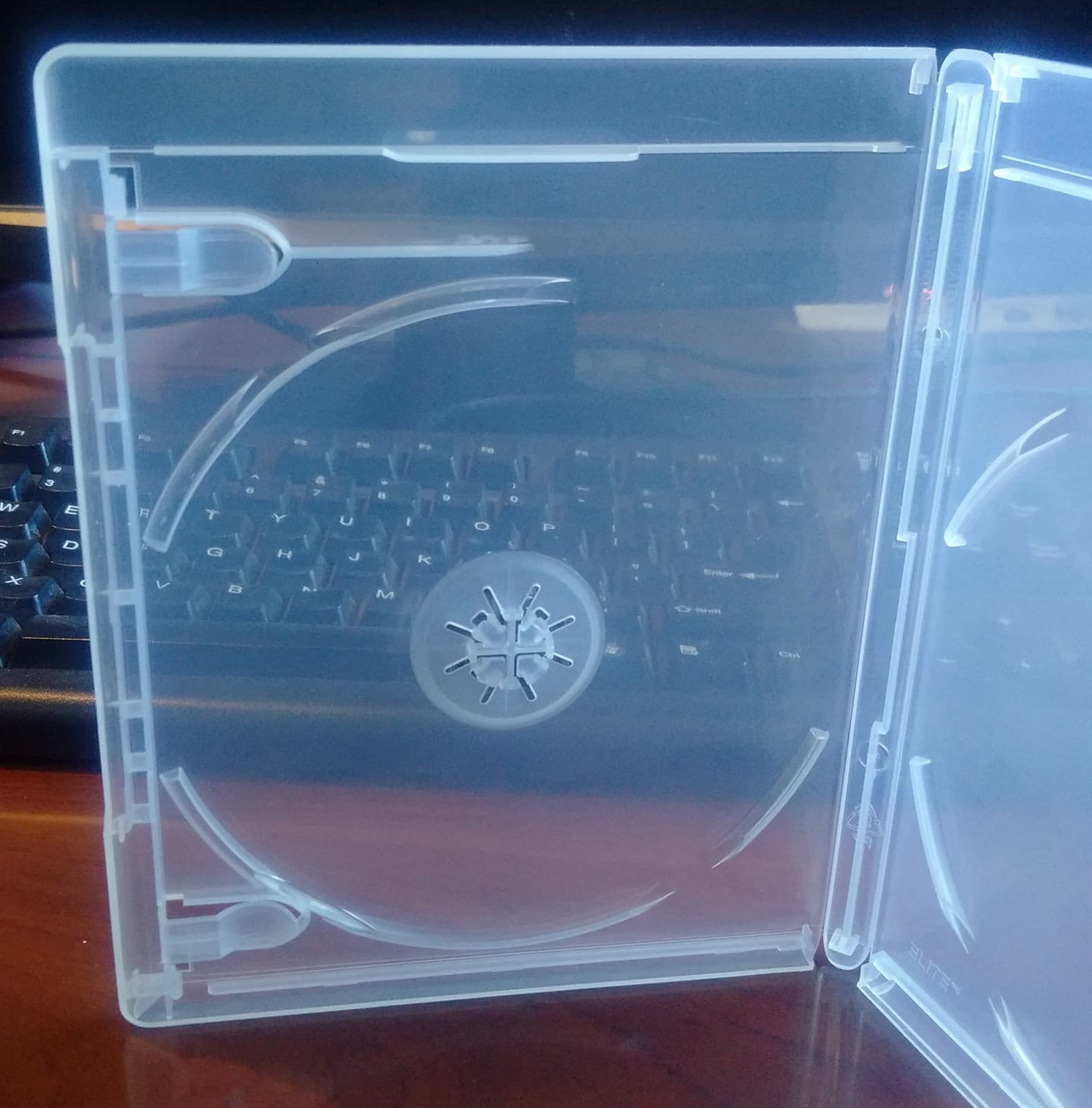 [NO LOGO] 28 CLEAR 12.5 mm VIVA ELITE Blu-Ray Case Double 2 Discs Storage Holder 4