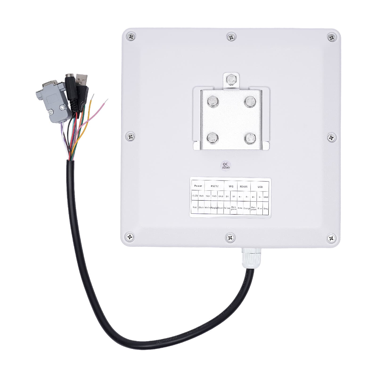 UHF RFID Long Range Card Reader Integrated Reader Parking System Access Control 6