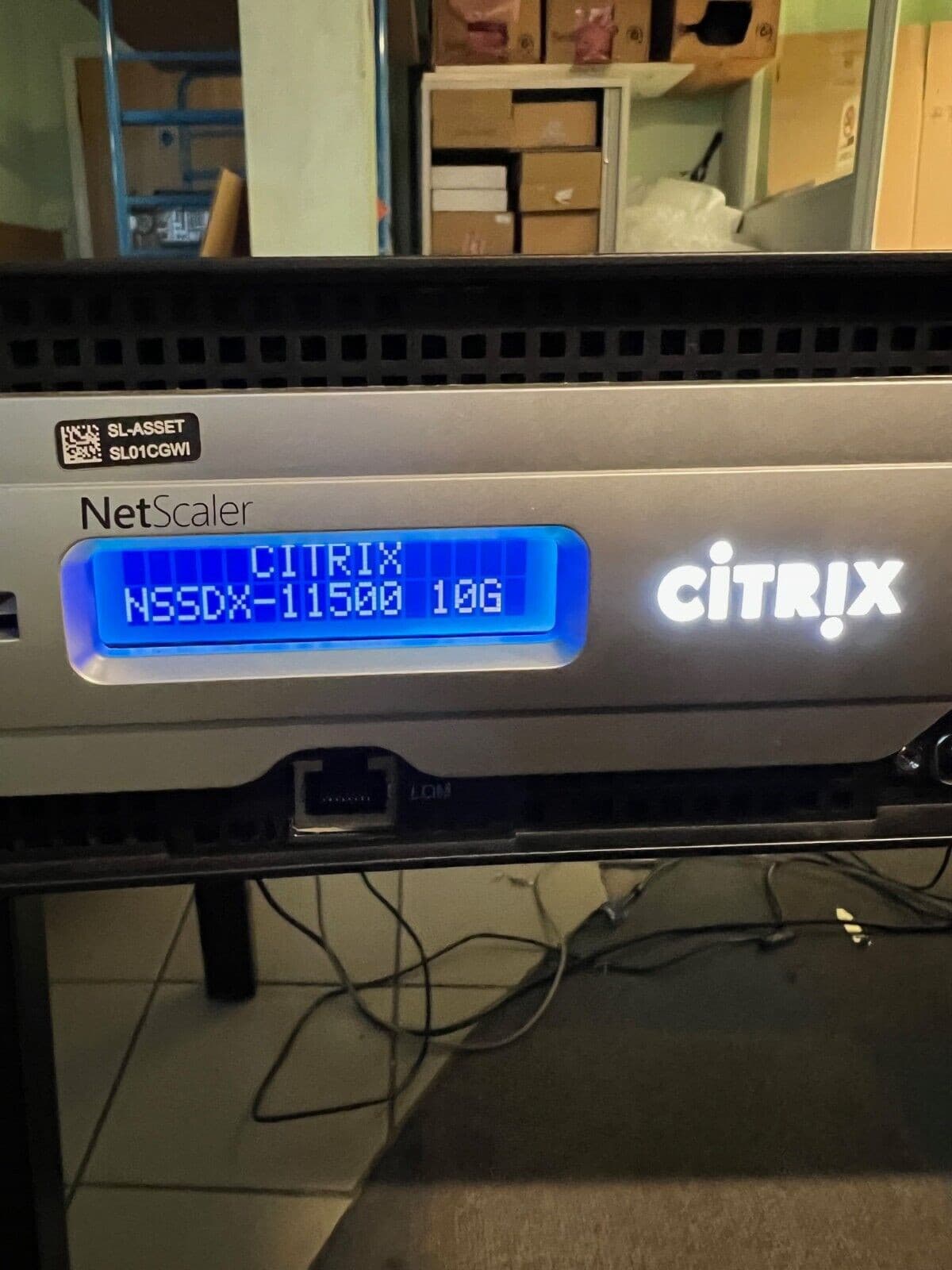 Citrix Netscaler ADC SDX 11500 C11500 4x 1Gb SFP 2U Load Balancer Appliance 2