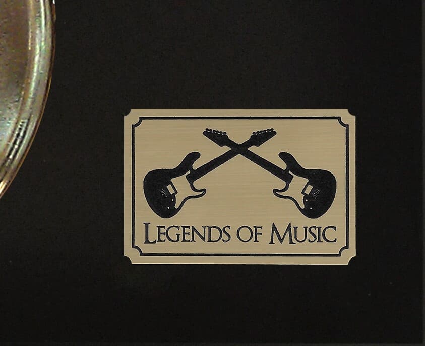 BB King "Three O'Clock Blues" Framed Reproduction Signed Record Display 4