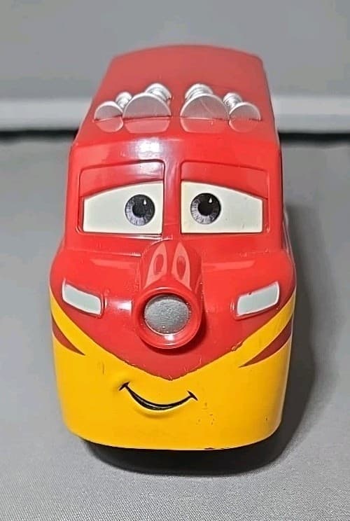 HTF Fisher Price GeoTrax Disney Cars Trev Train Car Only - Push 2008 R3125 5