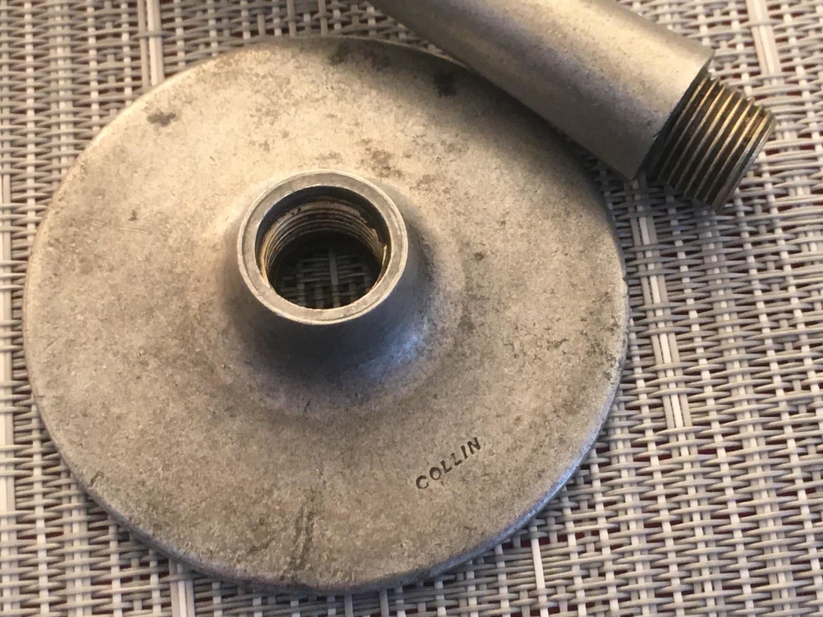 VTG Collin Aluminum Stethoscope / early 1920's Doctor Medical Equipment #6 5