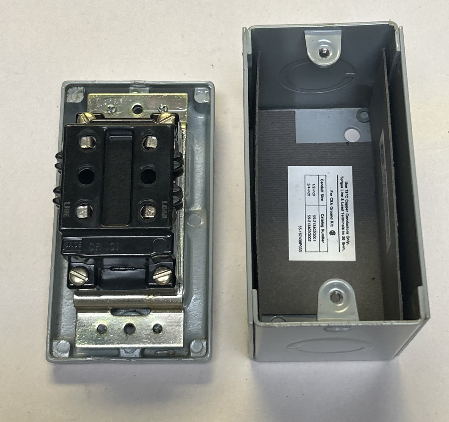 GENERAL ELECTRIC,CR101JA1A,MANUAL MOTOR SWITCH NOS 4