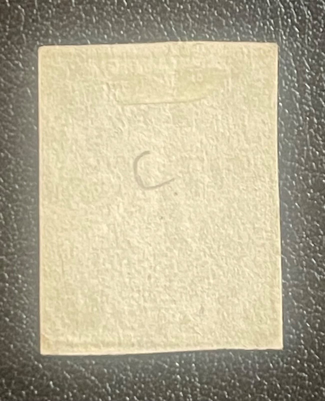 1875 Lion Rouletted Issue, 2 CH dark blue Imperf, with IPSC Certificate, MH, VF 3