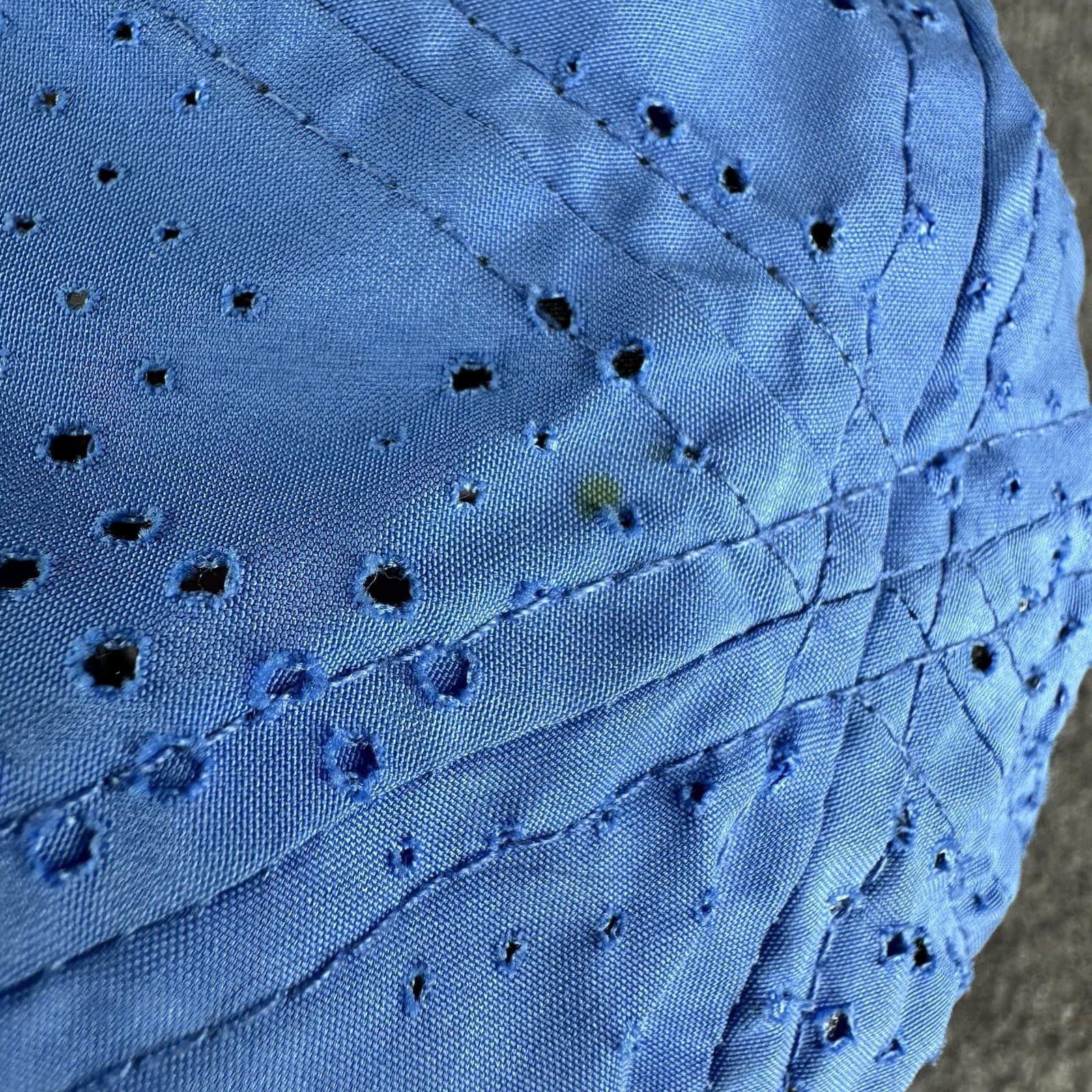 NEW 2007 NIKE FIT Adult Dry Perforated Adj. Golf/Tennis Hat/Cap-Blue 218606-420 3