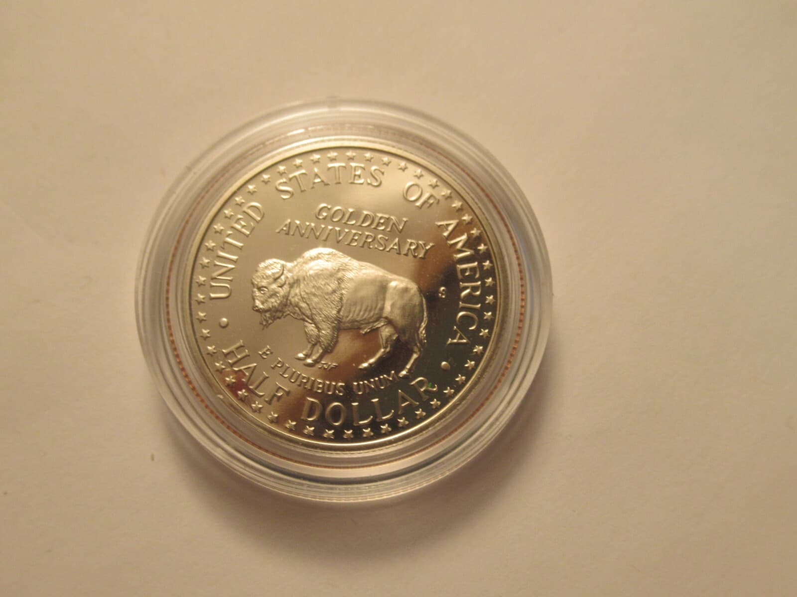 1991 US Mount Rushmore Proof Clad Half Dollar, coin only w/ capsule 2