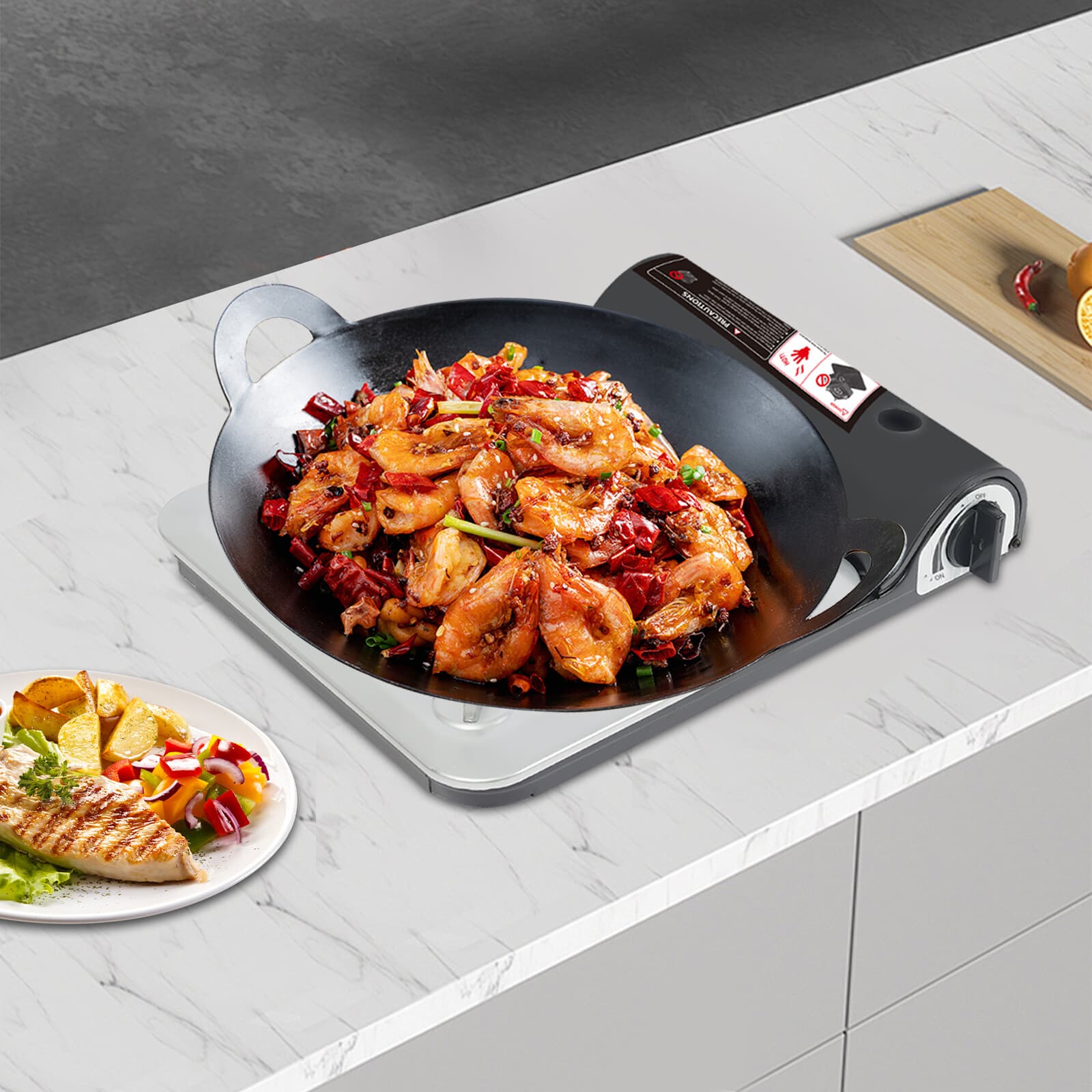 Butane Camping Stove, Camping Stove with Portable Case, Portable Camping Stove 3