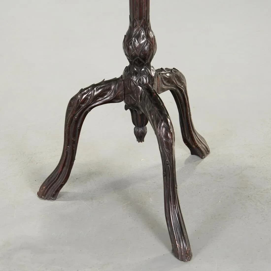 Antique Music Stand, Continental, Art Nouveau, Carved Wood, 1800 /1900's!! 6