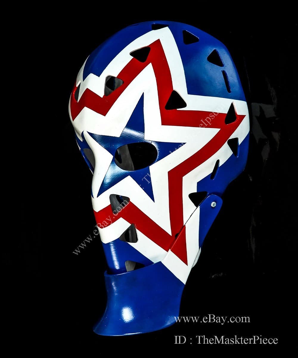 Ice Hockey Mask Goalie Helmet Wearable Home Decor Wayne Stephenson G40 2