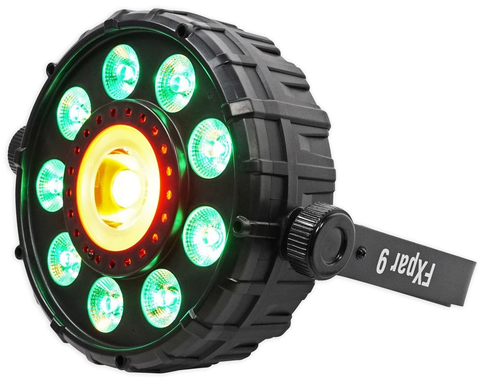 Chauvet DJ FX Par 9 DMX Multi-Effect LED, SMD RGB+UV Strobe Par Light+Speaker 5