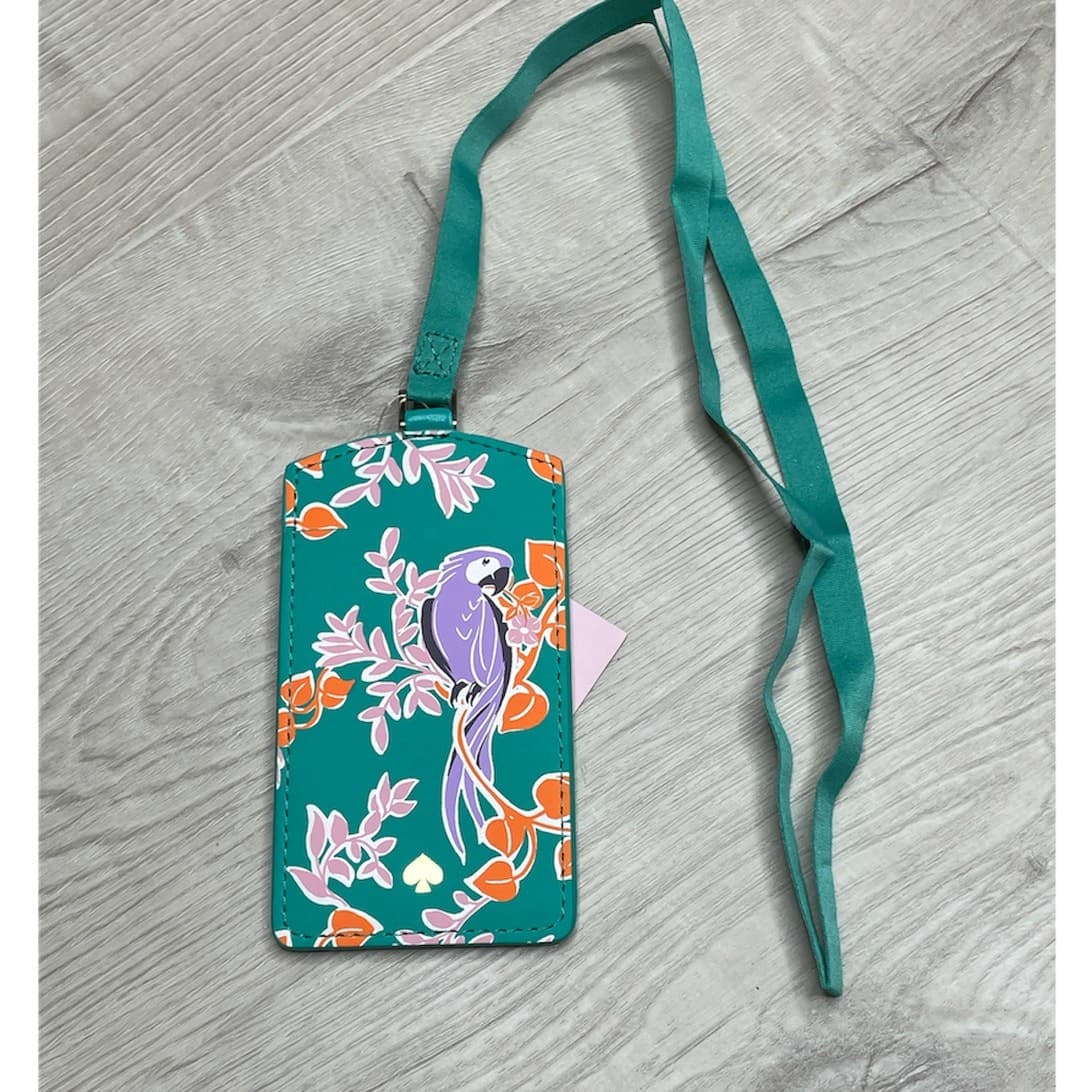 kate spade new york ID holder, bird party Print 2