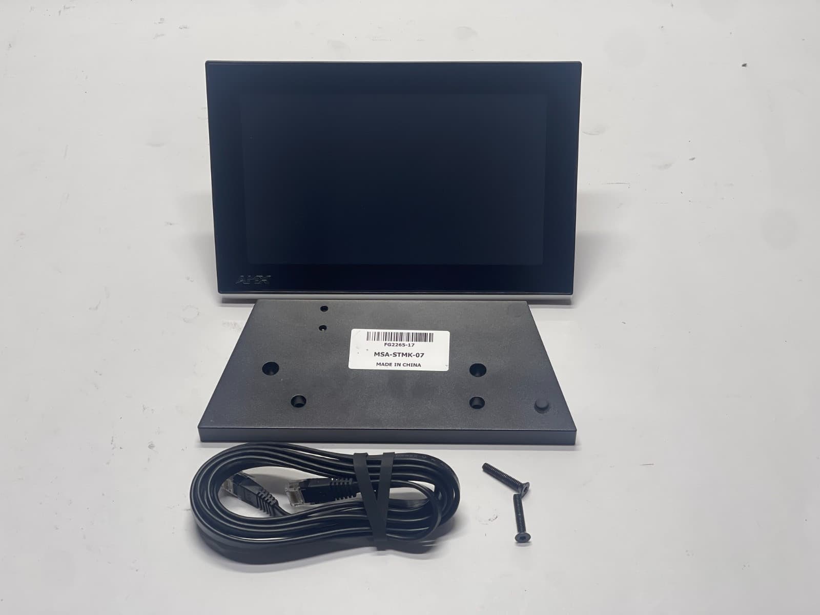 AMX 2265-06 MST-701 7" Modero S Series Touch Panel  w/  Table Mount + Cable 6