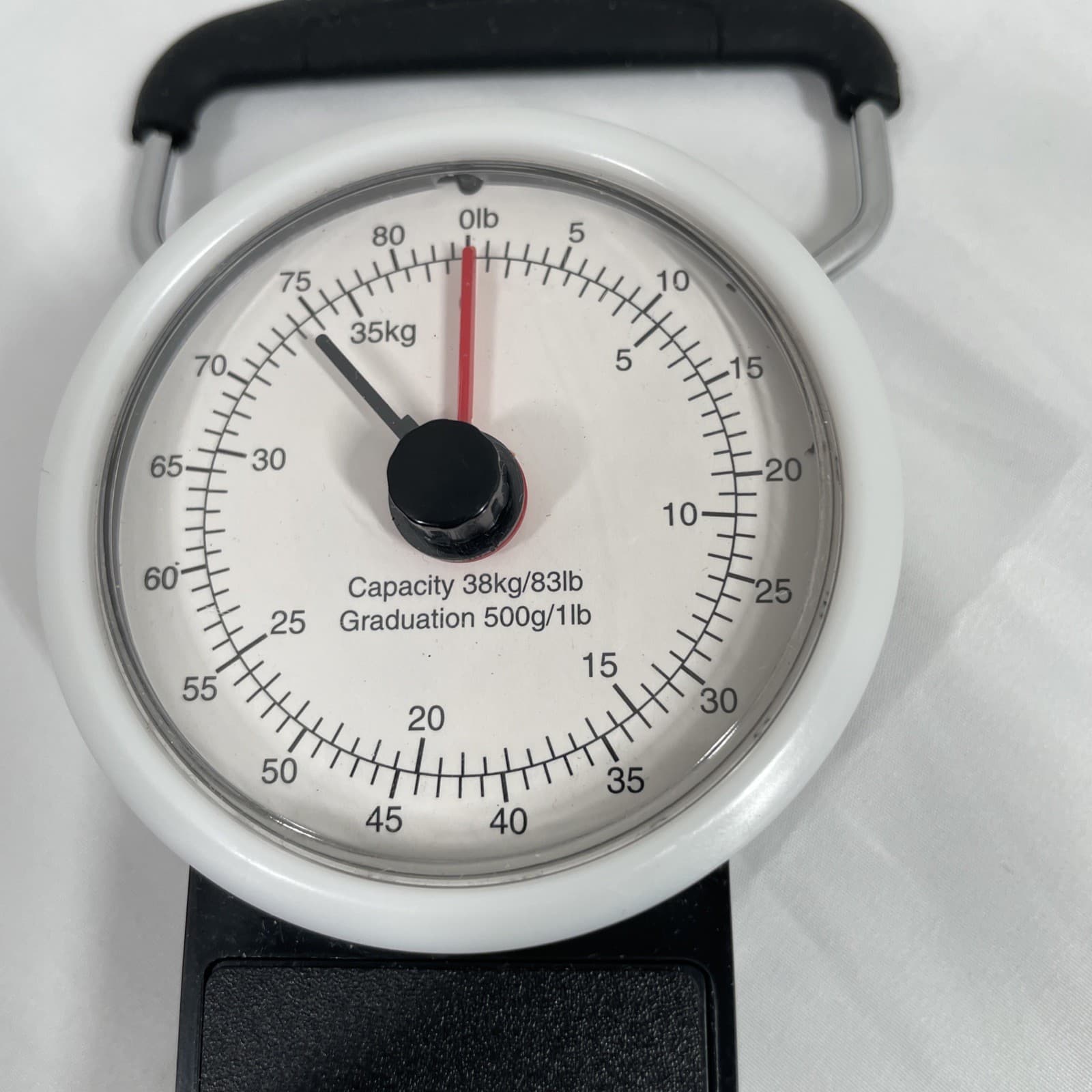 Mechanical Luggage Scale with a Tape Measure 80 Lbs. 4