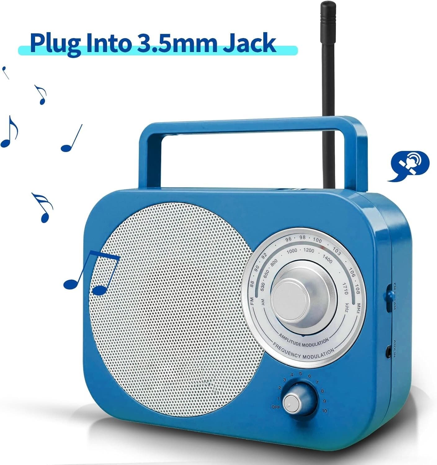 3.5mm Plug FM Antenna for Bose Wave Music System Home Radio Stereo Receiver 5