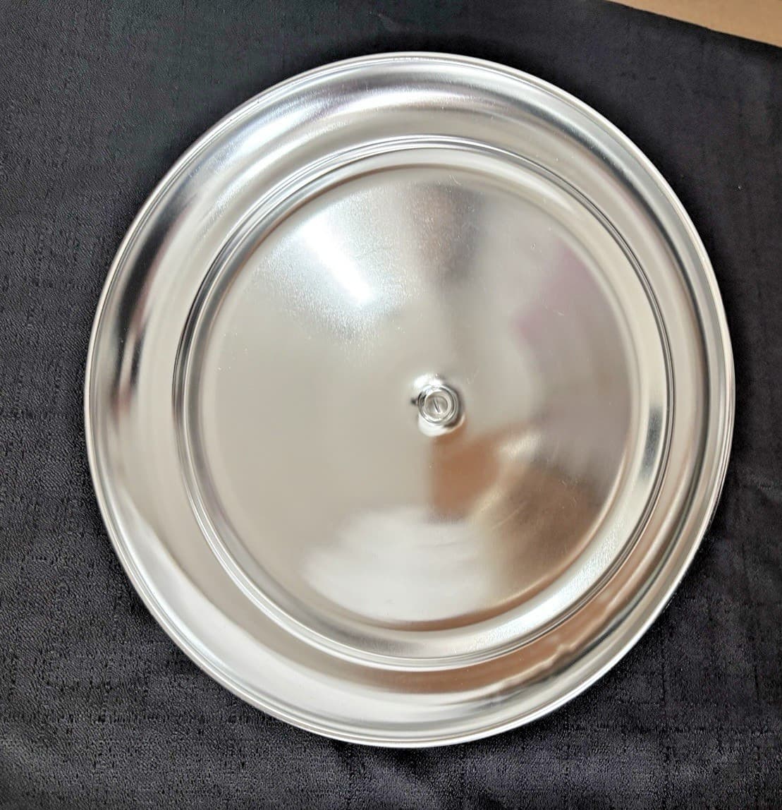 Stainless Steel 40 Cup Communion Tray Lid ONLY 2