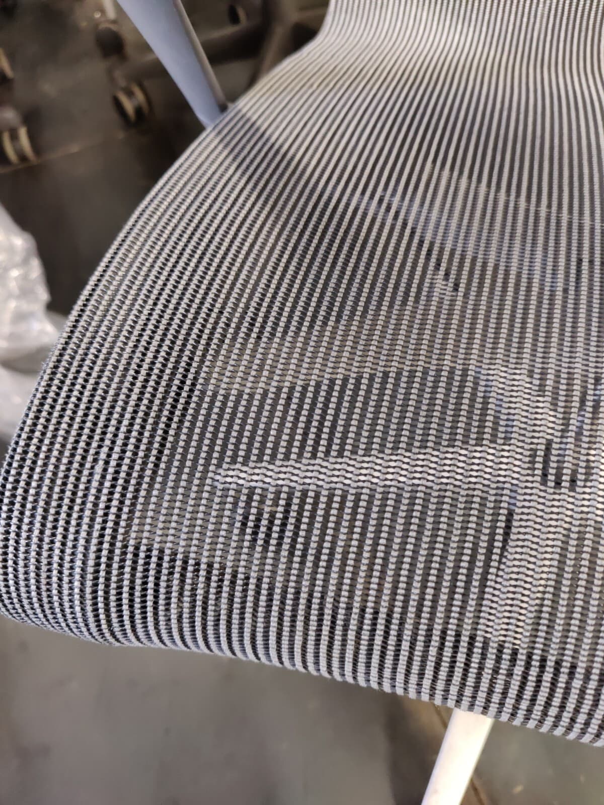 Light grey Herman Miller Setu Grey Office mesh desk chair  5