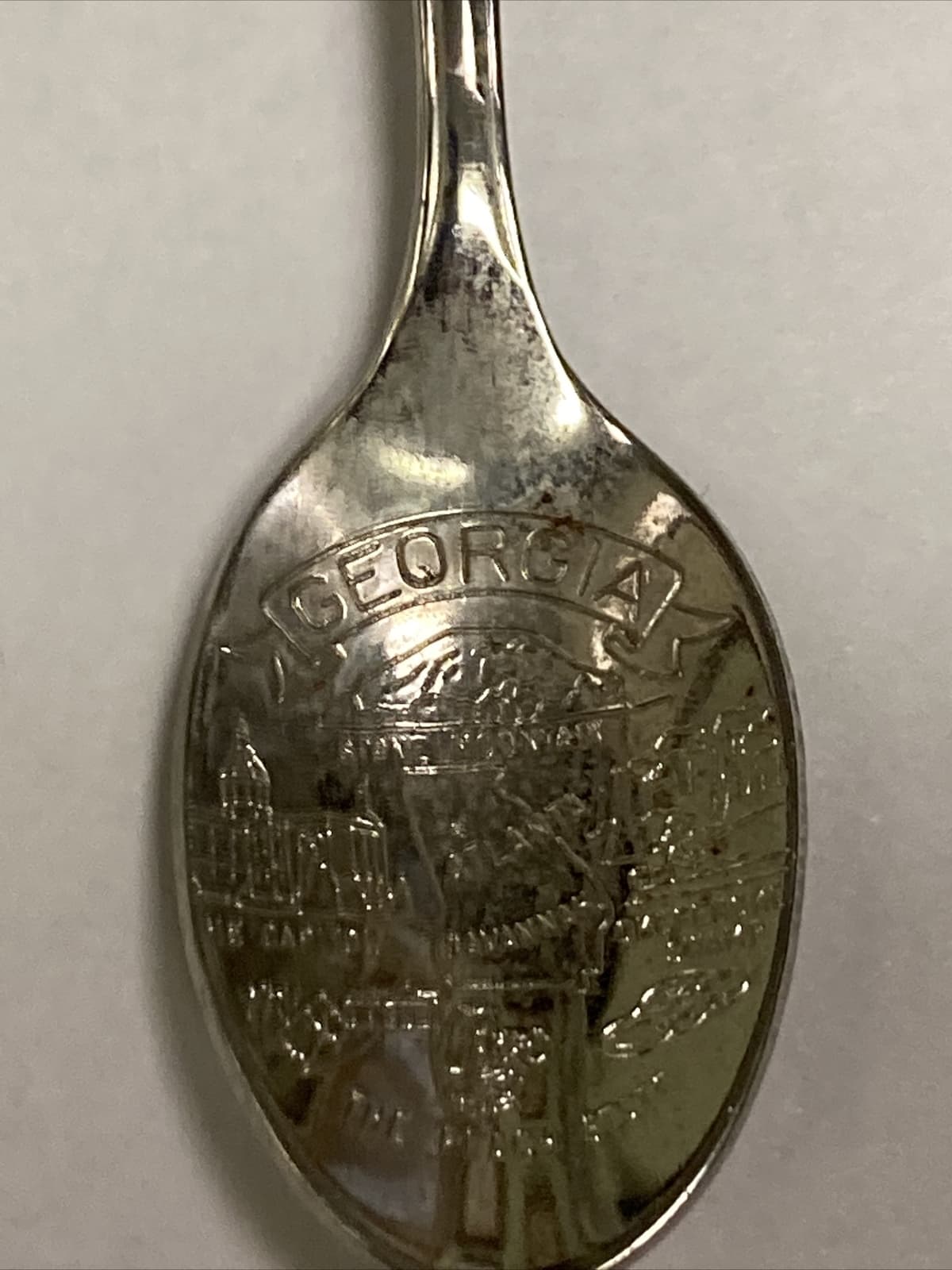 Vintage Souvenir Spoon US Collectible Georgia 2