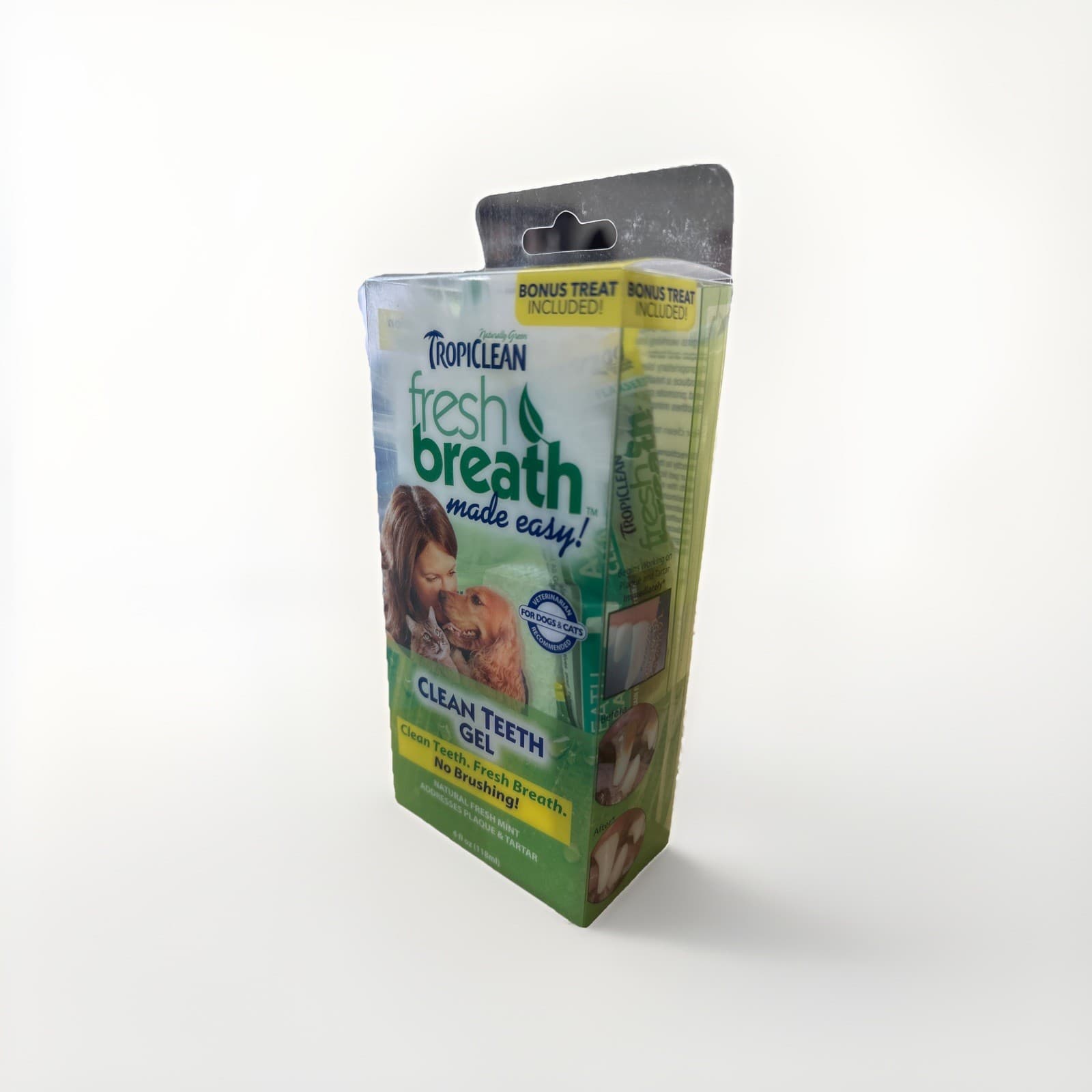 TropiClean Clean Teeth Gel For Dogs Promotes Strong Teeth & Healthy Gums 4 oz 2