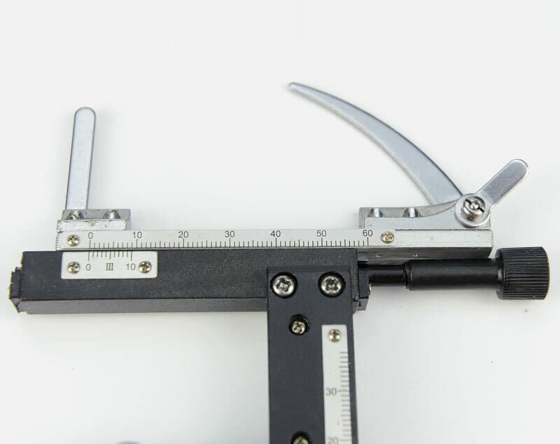 Microscope Attachable Mechanical Moveable Stage X-Y Stage with Scale f Specimens 6