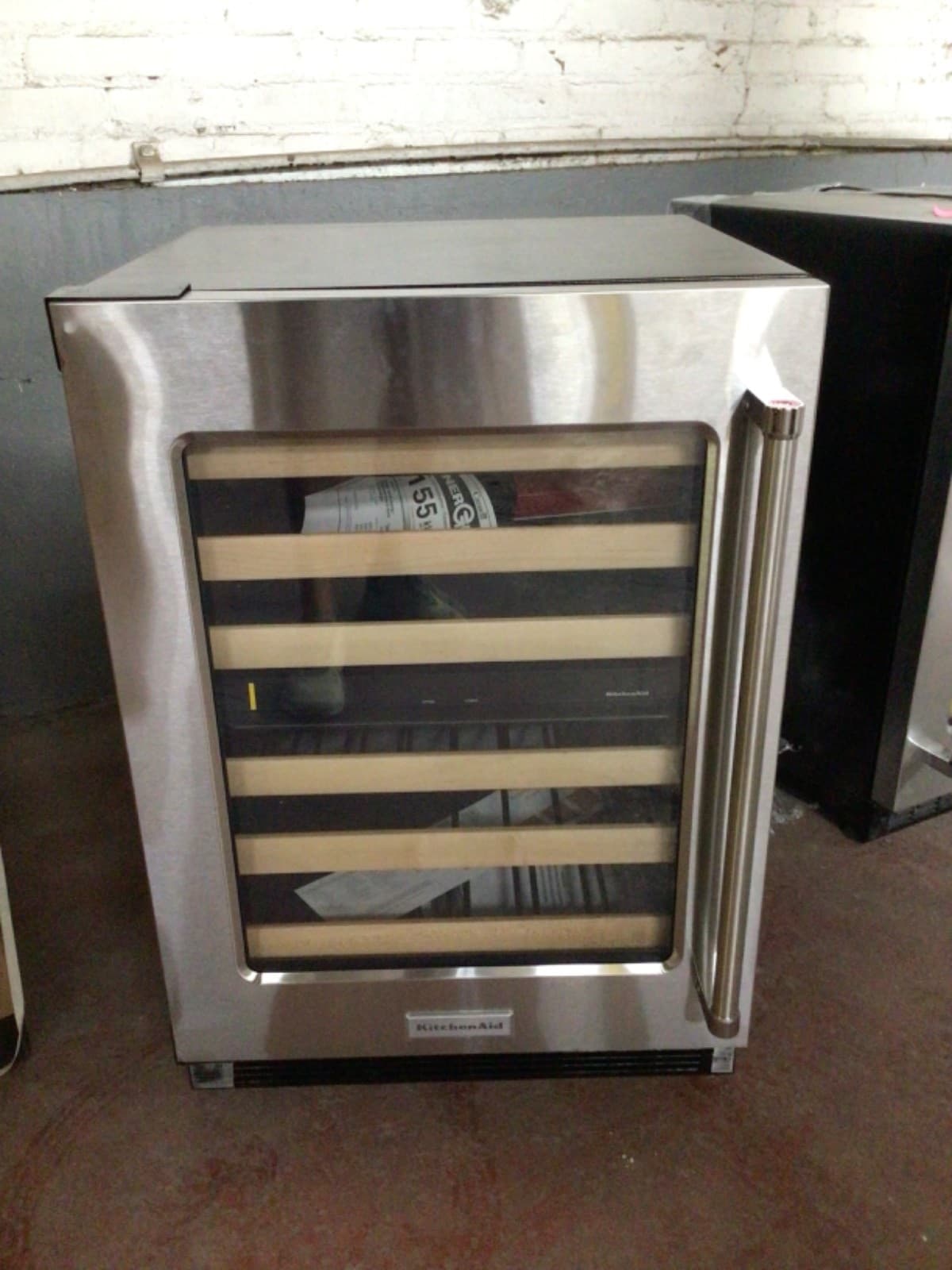 KITCHENAID 24 INCH WINE CELLAR, 24 INCH, KUWL214KSB 2