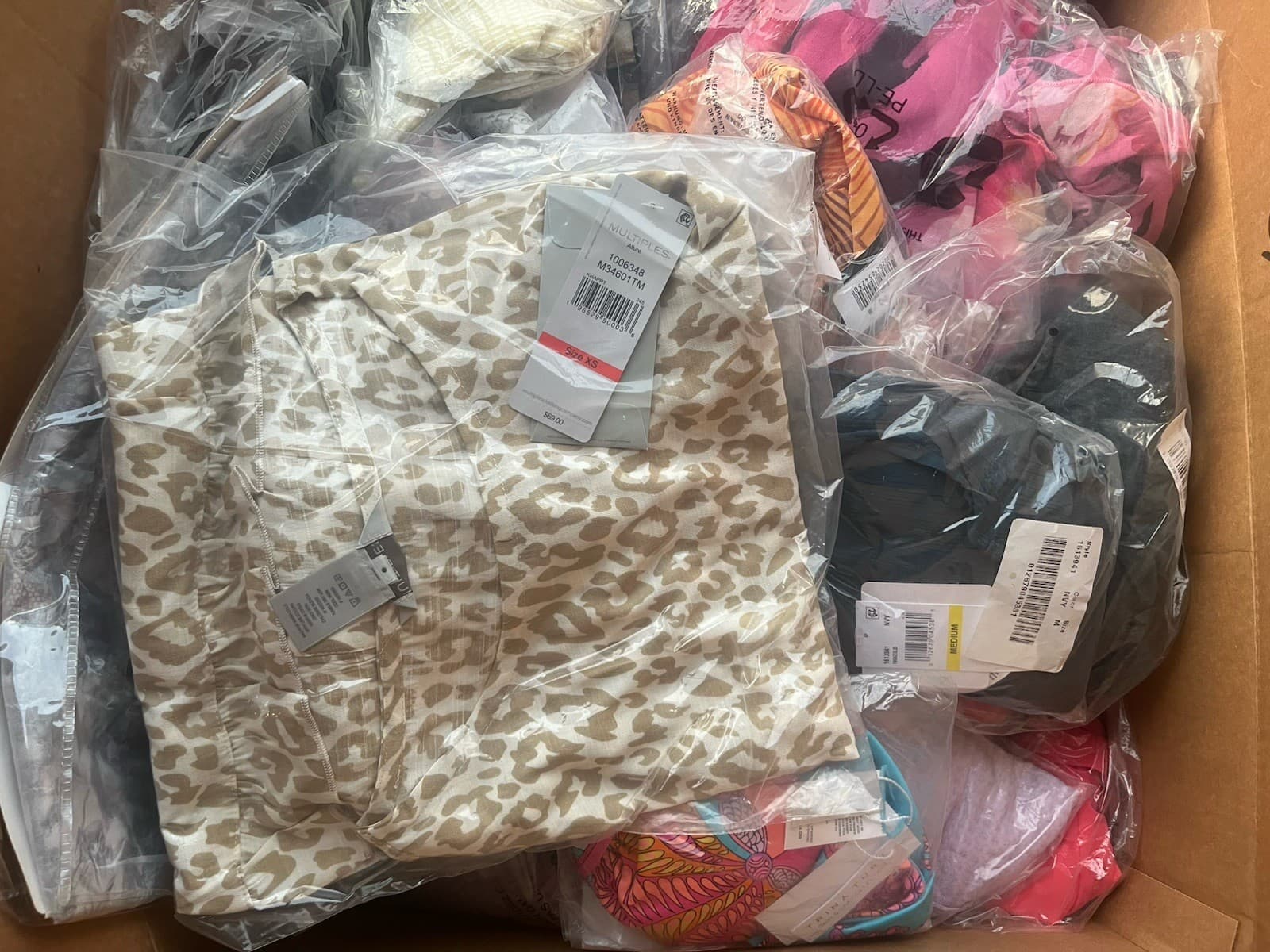 20 Piece NWT-NEW Clothing Reseller Online Selling Lot/Box Wholesale Clothes 5