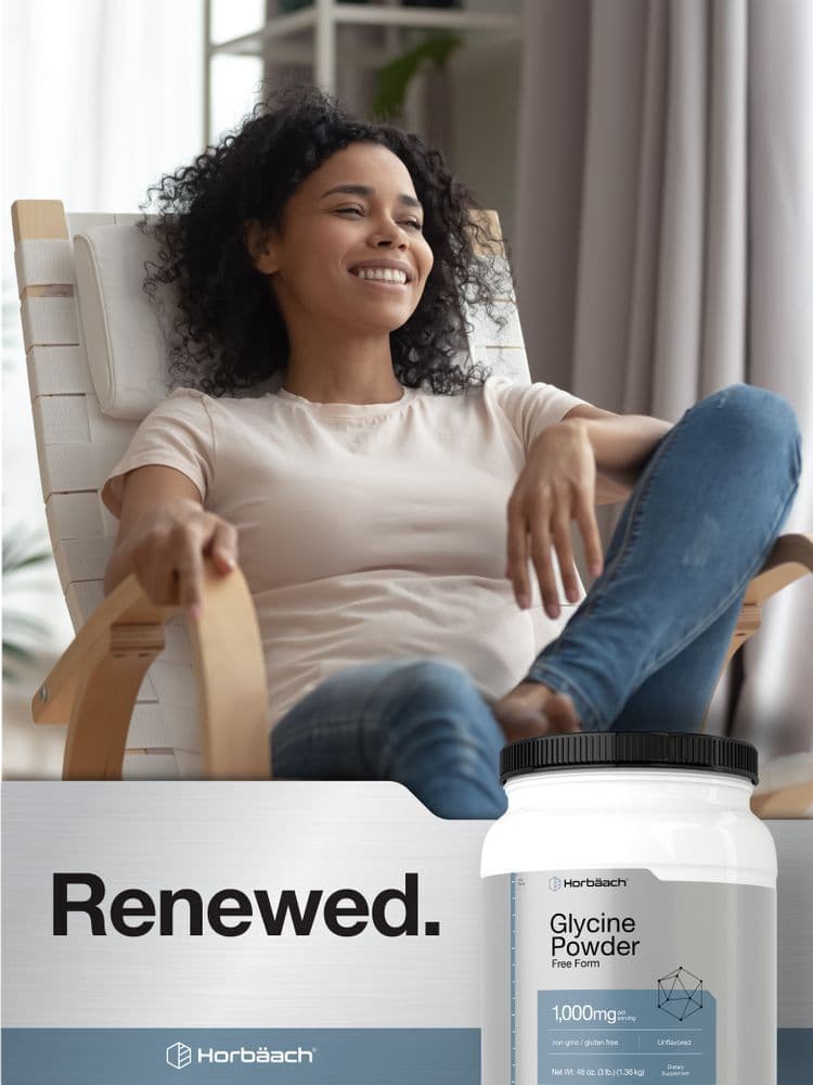 Glycine Powder | 3 lbs | Unflavored Powder | Vegetarian, Non-GMO | by Horbaach 6