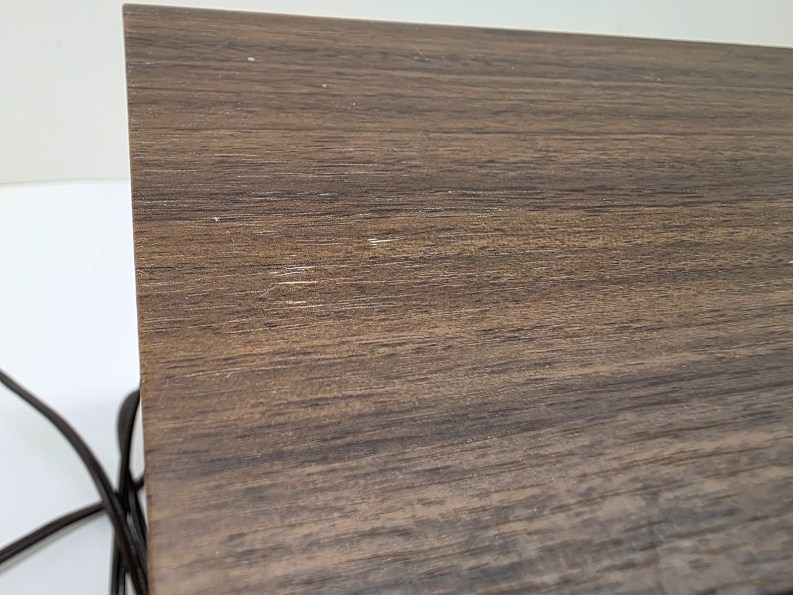 Vintage Sony TFM-9440W 2 Band Radio Wood Grain Korea (Tested, See Video) 6