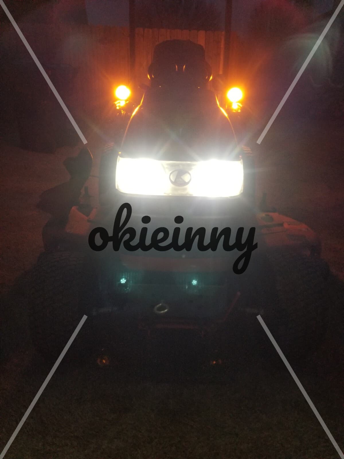 2 Super LED Headlight Light Bulbs for Case IH 440, 450; PUMA 115, 125, 140, 155 5