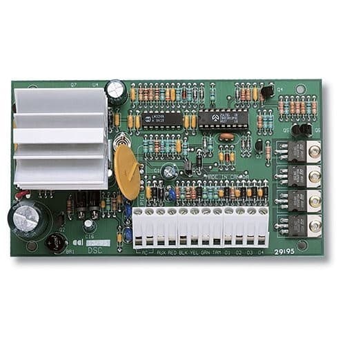 DSC PC5204 1A at 12VDC Power Supply Module with Outputs for PowerSeries Panels 3
