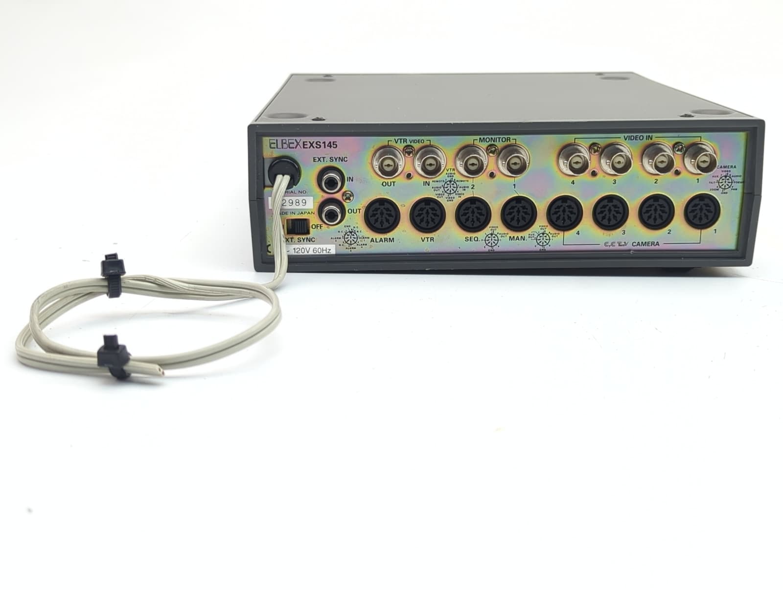 Elbex EXS145 EXS100 Series CCTV Switcher Video Control Telemetry Transmitter 4