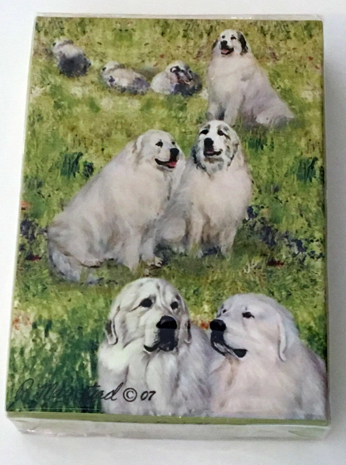 New Great Pyrenees Playing Cards By Ruth Maystead Deck of 52 Card Set 4