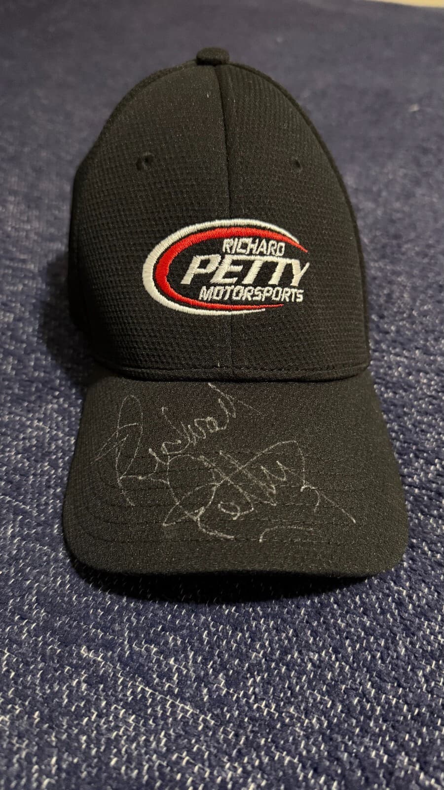 Richard Petty Motorsports Autographed Hat Cap Nascar Auto