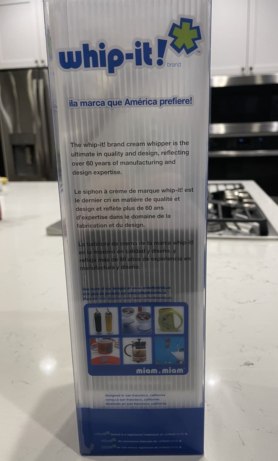 WHIP-IT CREAM WHIPPER DISPENSER .50 L White SV Plus-07 UNUSED W/ATTACHMENTS 3