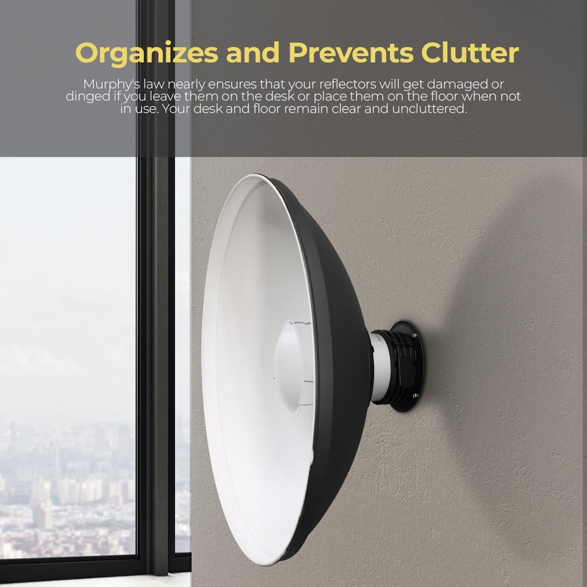 Glow Wall Mount Storage Adapter Bracket for Profoto 4