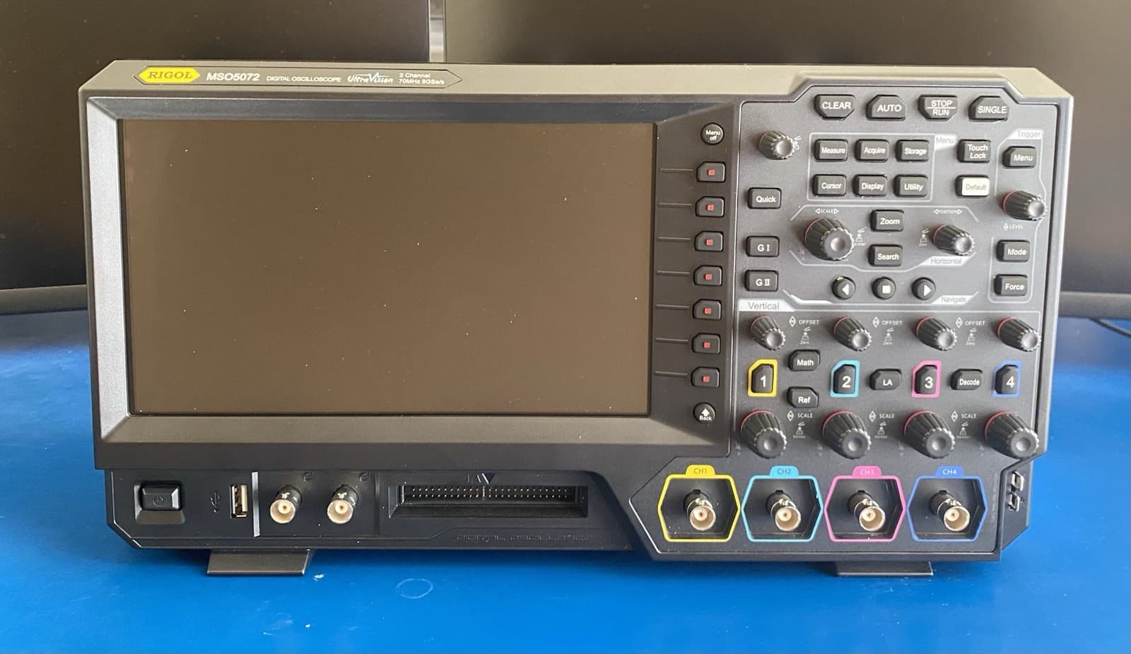Rigol MSO5072 - Four Channel, 70 MHz Digital / Mixed Signal Oscilloscope