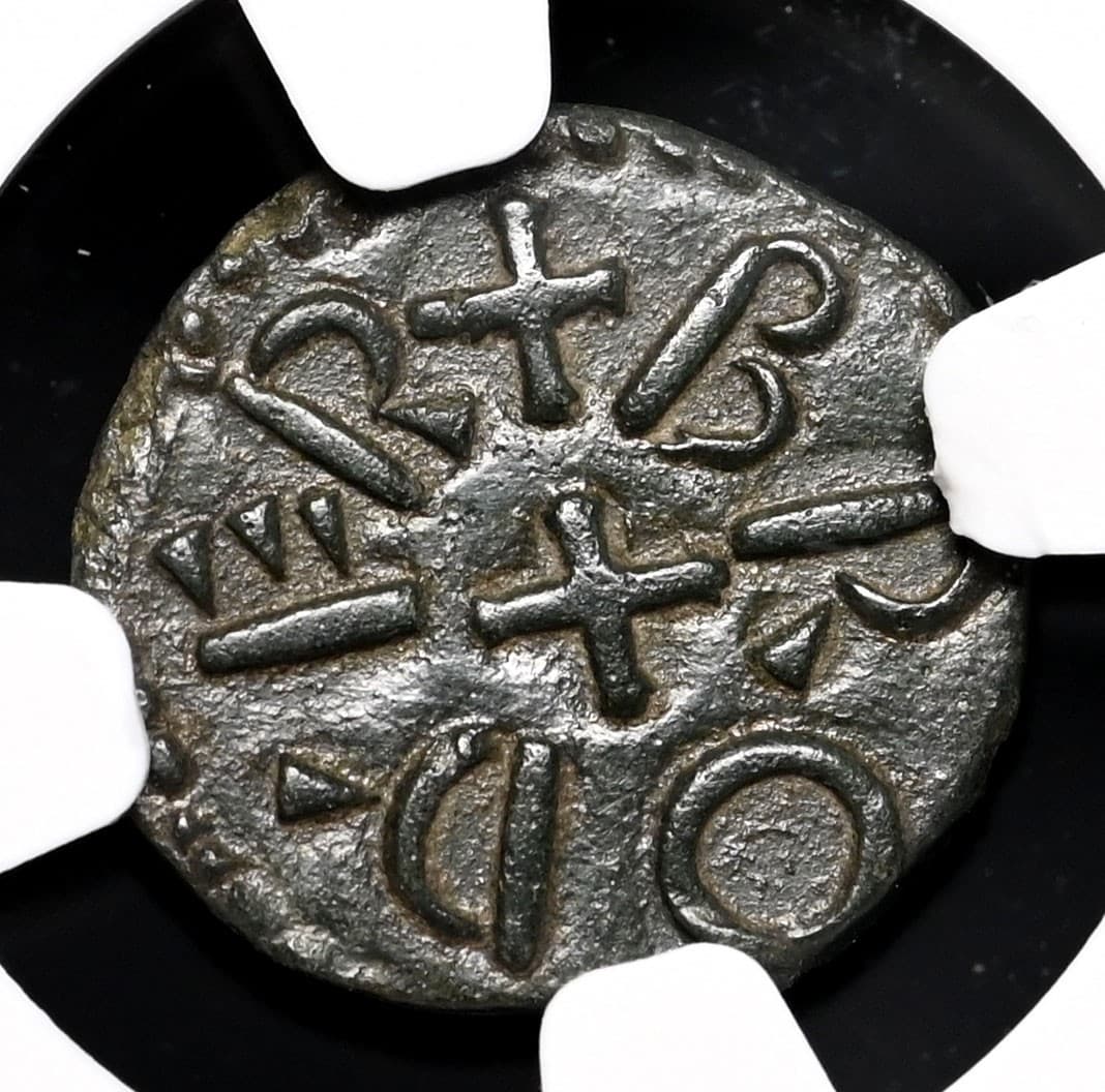 ANGLO-SAXON, Northumbria. Aethelred II, AD 843-850. AE Styca, S-865, NGC AU53 