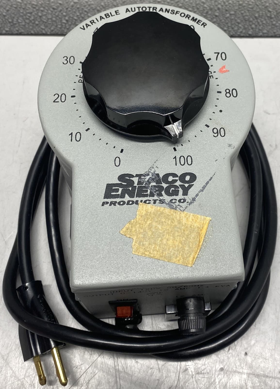 Staco Energy Variable Transformers, Cord Series, 3PN1010B