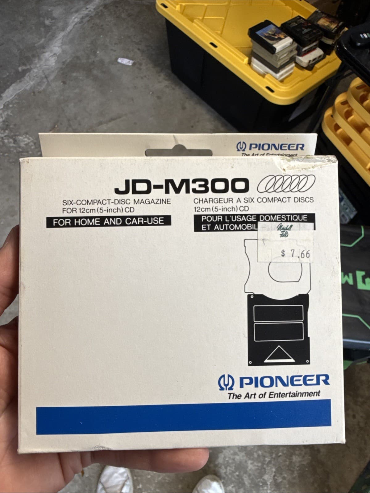 Pioneer JD-M300 6-Disc Magazine Cartridge Genuine Brand New