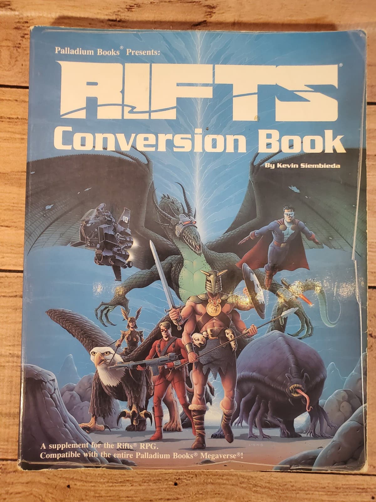 Rifts RPG Lot (2 Books) – Game Master Guide + Conversion Book – Palladium 5