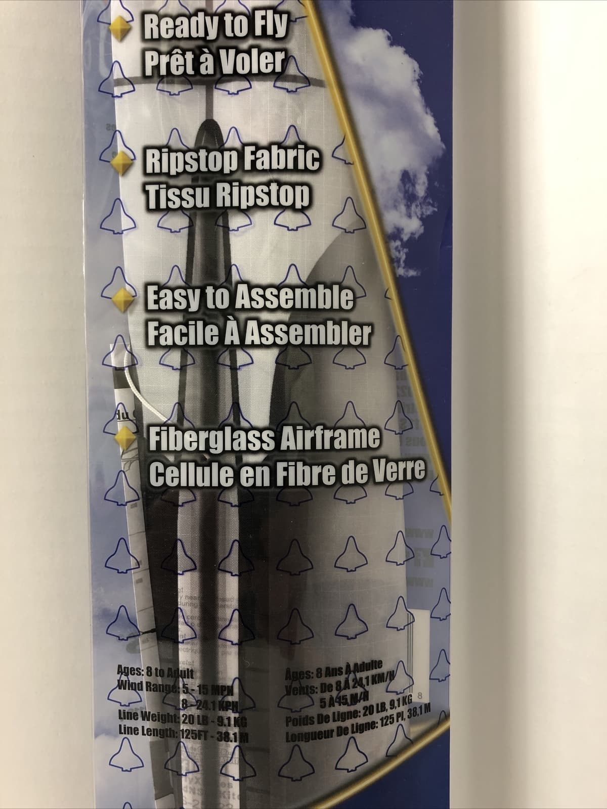 Space Shuttle Nylon Kite 36-Inch-Wide with Handle Line and QuikClip OuterSpace 6