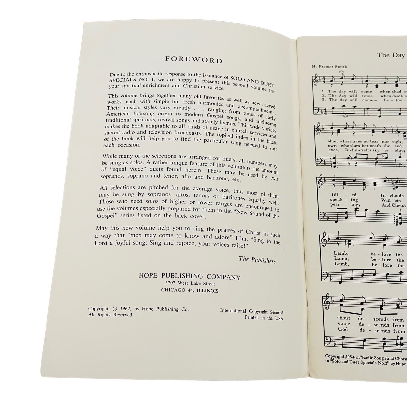 Solo and Duet Specials The New Sound of the Gospel Volume 2 Songbook Sheet Music 2