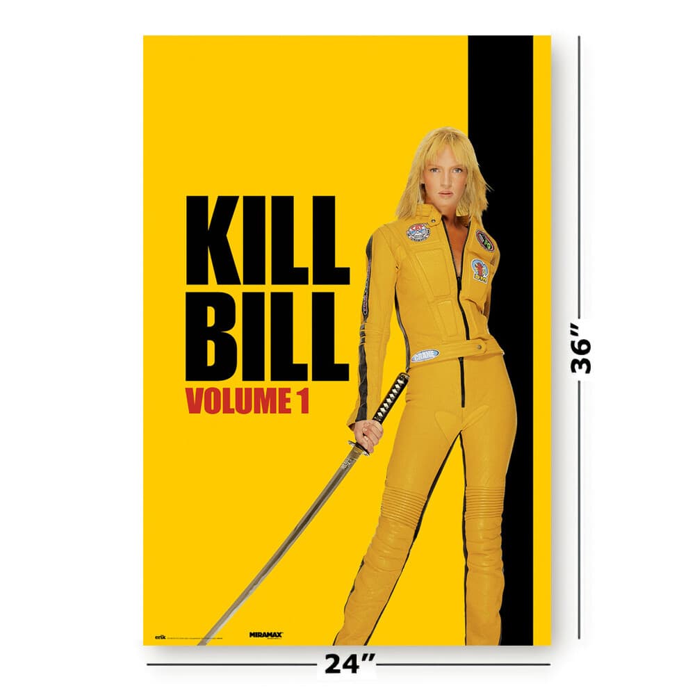 Kill Bill Vol. 1 - Movie Poster (Regular Style - Uma Thurman / Katana) (24 X 36) 2