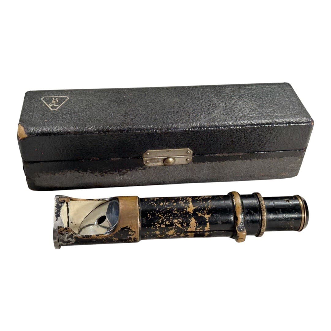 Antique Bausch Lomb Microscope & Optical Measuring Instrument 2