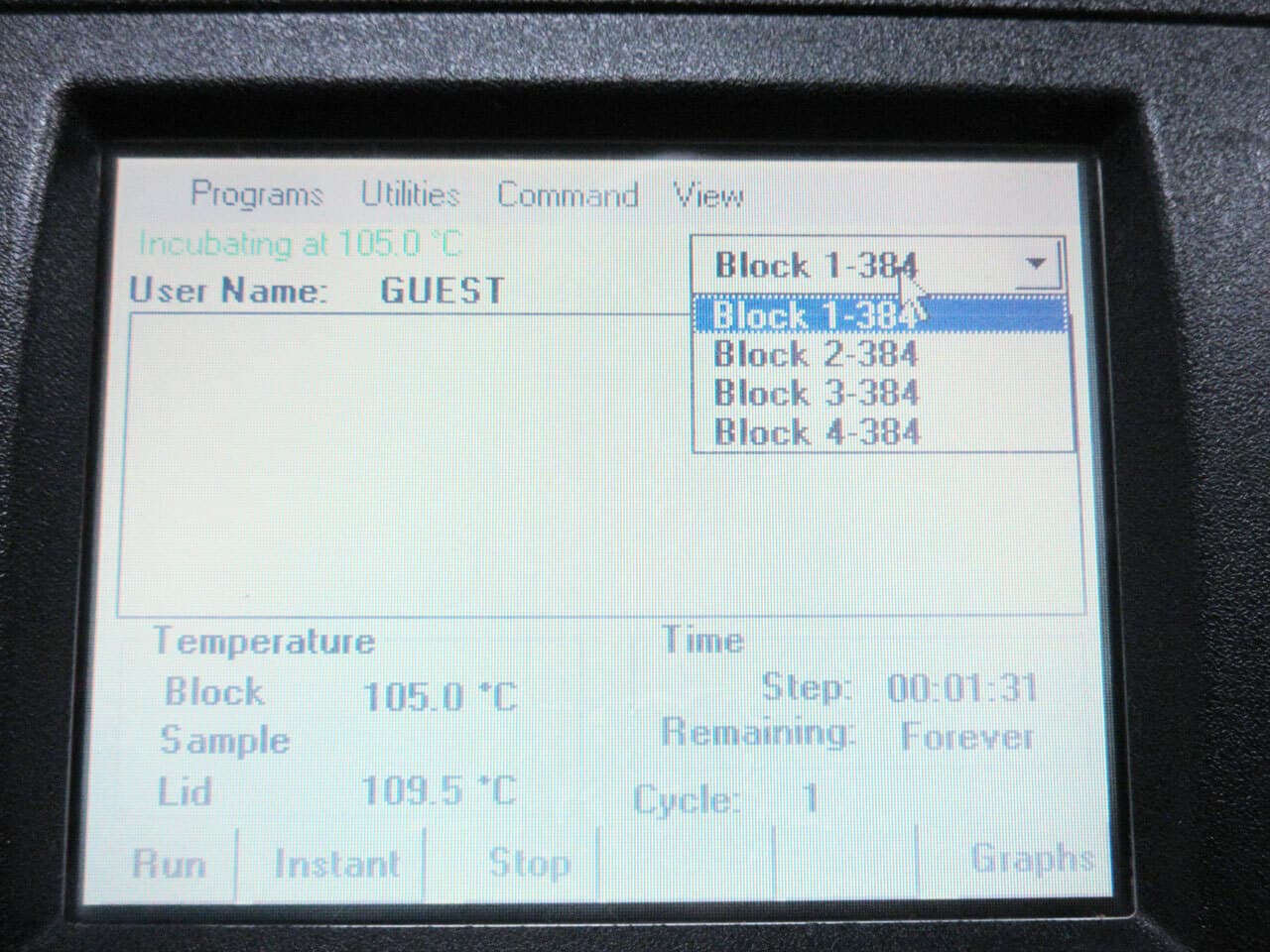 MJ RESEARCH PTC-240 DNA ENGINE TETRAD 2 PELTIER CYCLER 4x 384 WELL ALPHA BLOCK 5