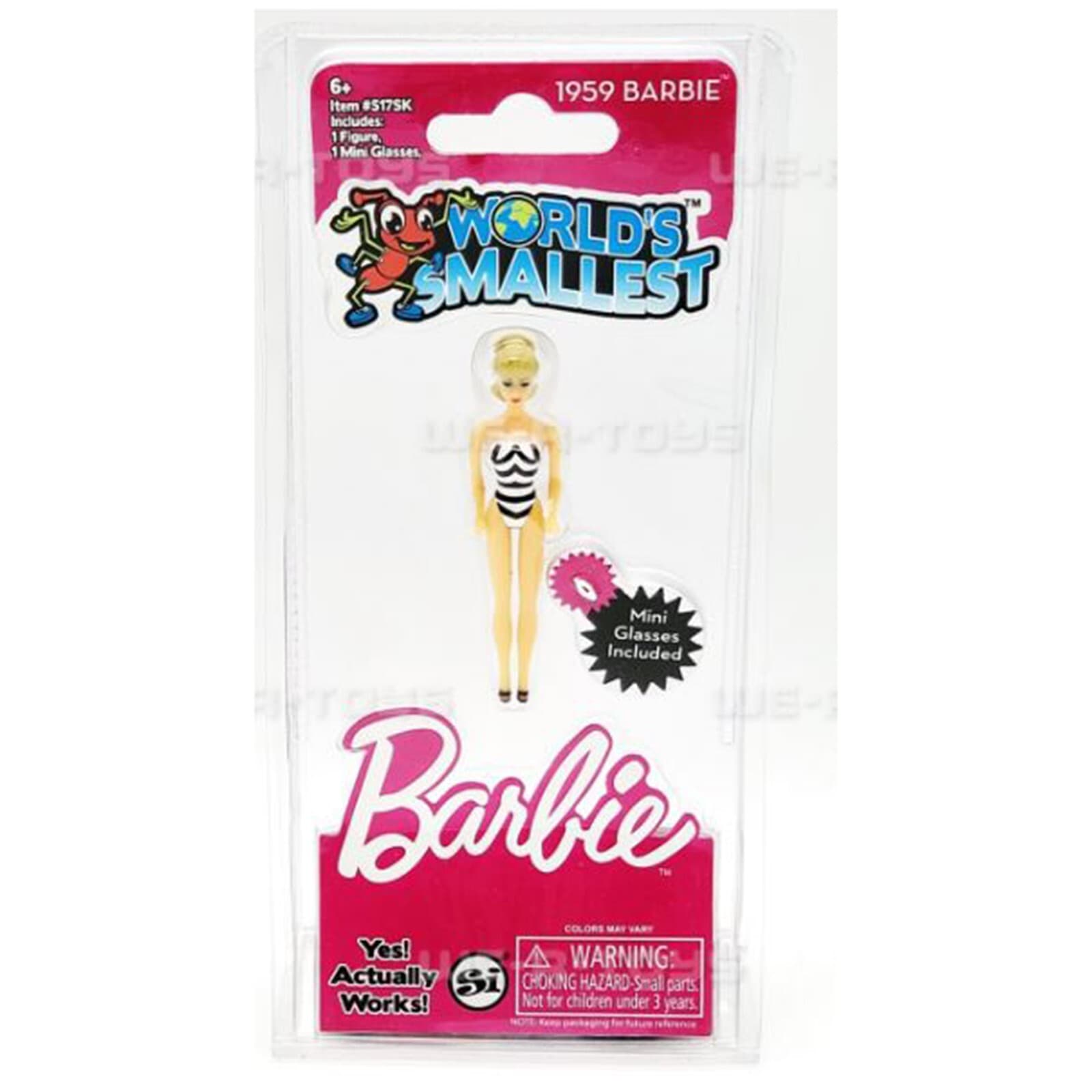 Super Impulse World's Smallest 1959 Barbie Figure NEW IN STOCK