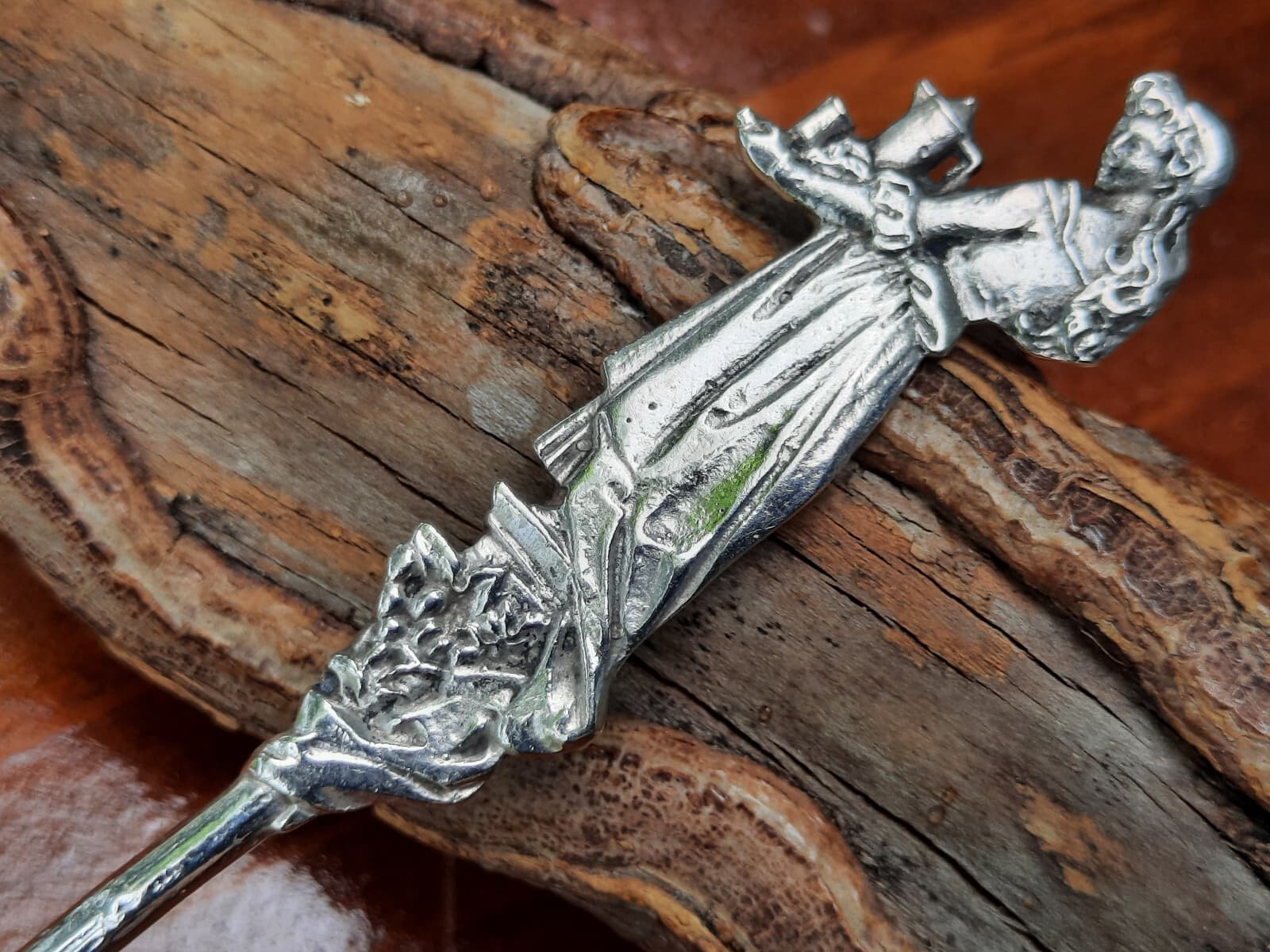 Sterling Silver Gorham Nuremberg Waitress w Tray 5" Coffee Spoon 5