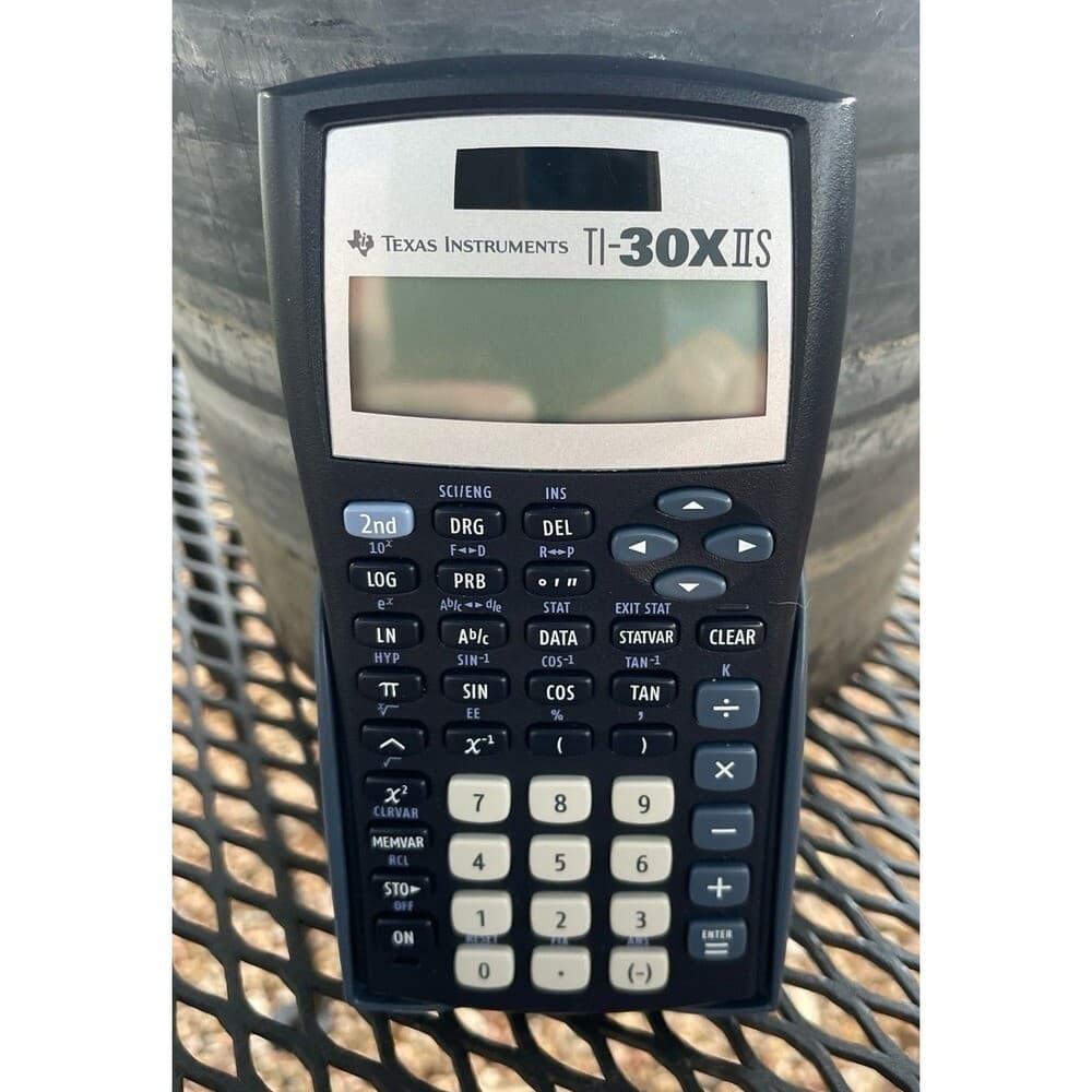 Texas Instruments TI-30X IIS 2-Line Scientific Calculator Blue