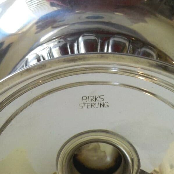 Birks Canadian Sterling Silver Reticulated 7.5" Compote, 218 grams 6